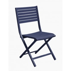 SILLA BELU AZUL PLEGABLE