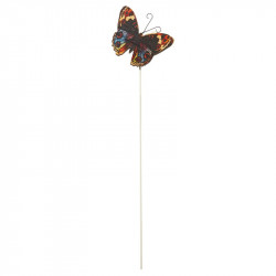 PICK MARIPOSA VOLANDO MADERA