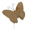 PICK MARIPOSA VOLANDO MADERA