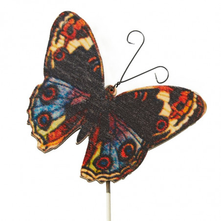 PICK MARIPOSA VOLANDO MADERA