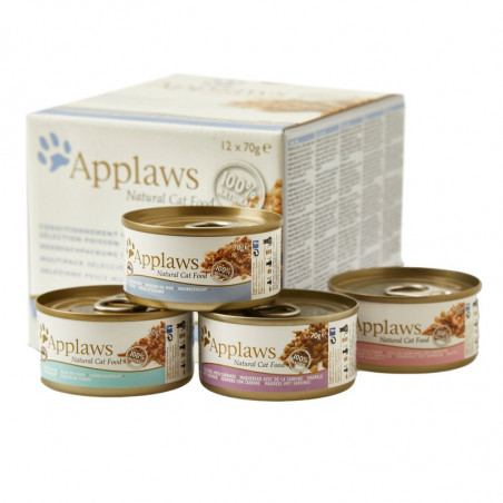 APPLAWS MULTIPACK PESCADOS GATO 12X70GR
