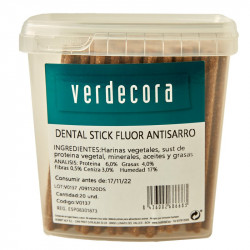 SNACK DENTAL FLUOR 20UDS VERDECORA