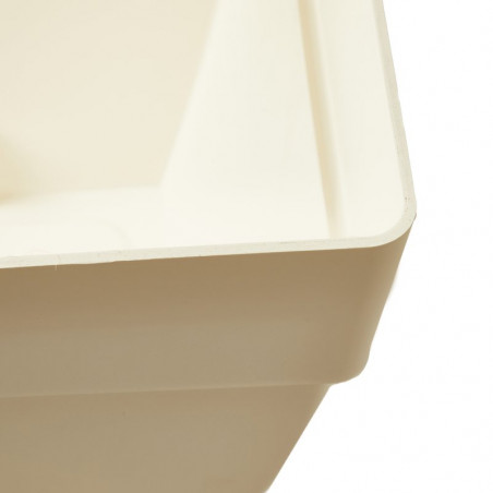 JARDINERA CAPRI XL BLANCO 100CM