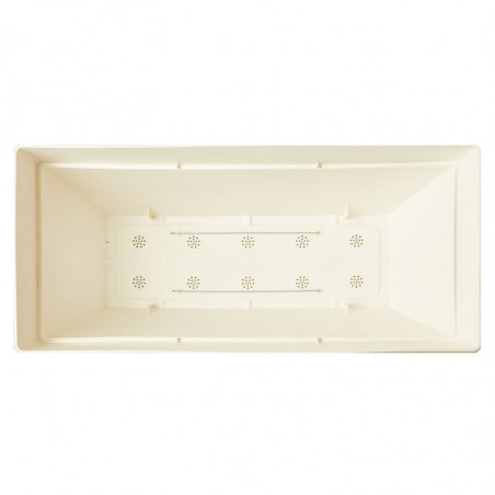 JARDINERA CAPRI XL BLANCO 100CM