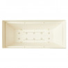 JARDINERA CAPRI XL BLANCO 100CM