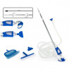 KIT DE LIMPIEZA PISCINA DELUXE POOL CON TELESCOPICO