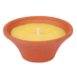 VELA CITRONELA TARRINA TERRACOTA