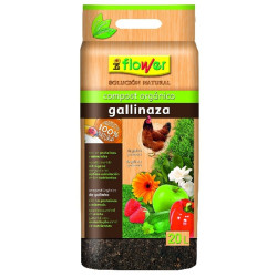 FLOWER COMPOST ORGANICO GALLINAZA 20 LITROS