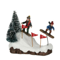 SALTOS DE SNOWBOARD 10.5X6.5X11CM LUVILLE