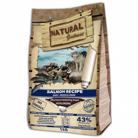 NATURAL GREATNESS SALMON MED-LARGE 2KG
