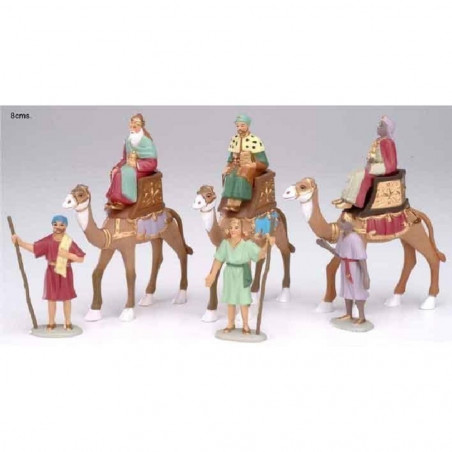 REYES + CAMELLO + PAJES 8CM