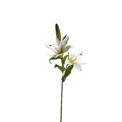 LILIUM BLANCO 65CM TALLO ARTIFICIAL