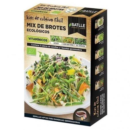 KIT CULTIVO MIX BROTES VITAMINICOS