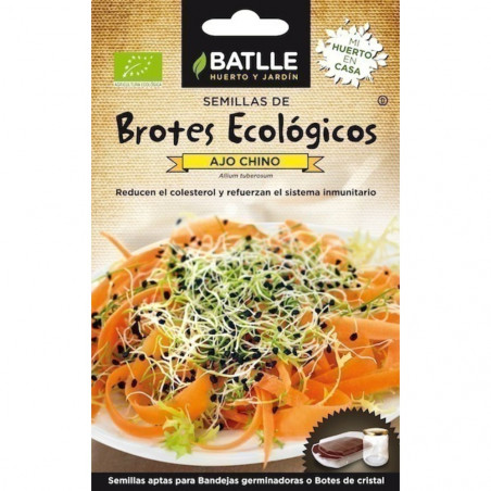 SEMILLAS ECOLOGICAS BROTES DE AJO CHINO