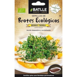 SEMILLAS ECOLOGICAS BROTES DE BERRO TIERRA