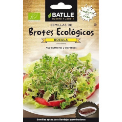 SEMILLAS ECOLOGICAS BROTES DE RUCULA