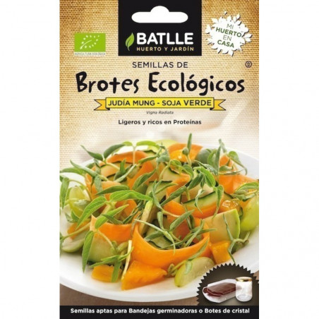 SEMILLAS ECOLOGICAS BROTES SOJA VERDE