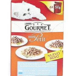 GOURMET MON PETIT SELECCION DE PESCADOS 6X50G
