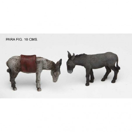 BURROS RESINA 10CM