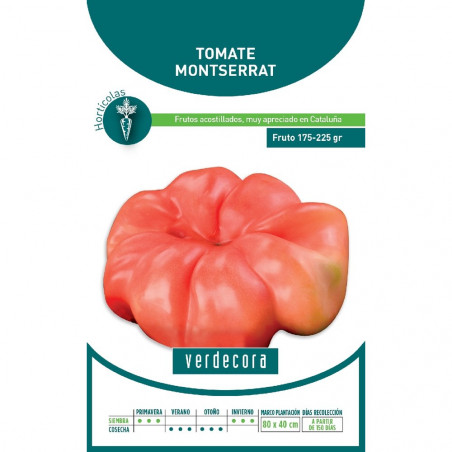 SEMILLAS TOMATE MONTSERRAT VERDECORA