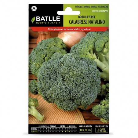 SEMILLAS BROCOLI VERDE CALABRESE