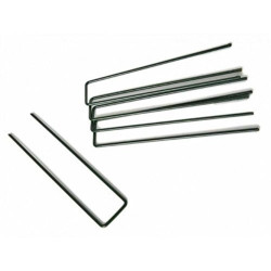 GRAPAS FIJACIÓN ACERO INOXIDABLE 10 UDS