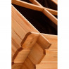 HUERTO URBANO MADERA PINO CUADRADO 100X100X20CM