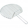 BARBACOA DE CARBON REDONDA CON SOPORTE PAELLA 50X75CM