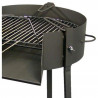 BARBACOA DE CARBON REDONDA CON SOPORTE PAELLA 50X75CM