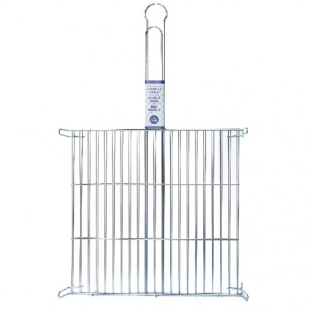 PARRILLA BARBACOA DOBLE 50X50CM