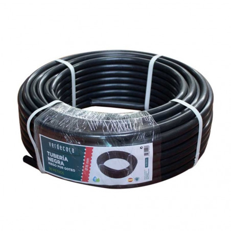 TUBERIA NEGRA 16MMX50M VERDECORA