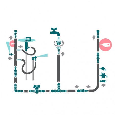 PUNZON + TAPONES 4 MM 10 UD VERDECORA