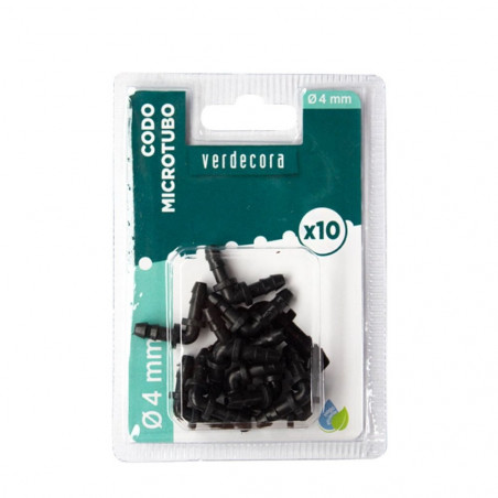 CODO 4MM 10UD VERDECORA.