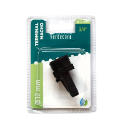 TERMINAL MACHO 3/4-12MM VERDECORA