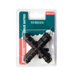 CRUZ GOTEO 16MM 2UD VERDECORA