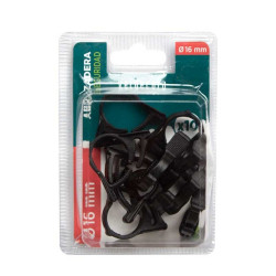 ABRAZADERA UNIÓN SEGURIDAD 16MM 10UD VERDECORA