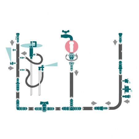 REDUCTOR PRESION 1 ATM VERDECORA