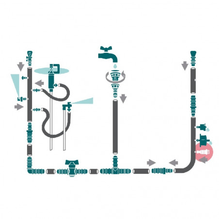 GOTERO 2 L/H 25UD VERDECORA