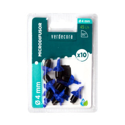 MICRODIFUSOR 90Âº 45 L/H 10UD VERDECORA