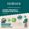 ABONO PLANTAS CON FLOR Y GERANIOS 1L VERDECORA