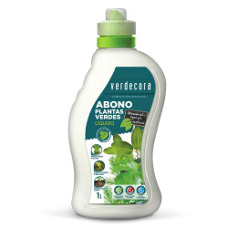 ABONO LíQUIDO PLANTAS VERDES 1 LITRO VERDECORA
