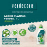 ABONO LíQUIDO PLANTAS VERDES 1 LITRO VERDECORA