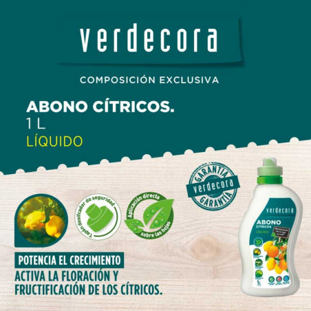 ABONO CÍTRICOS 1L VERDECORA