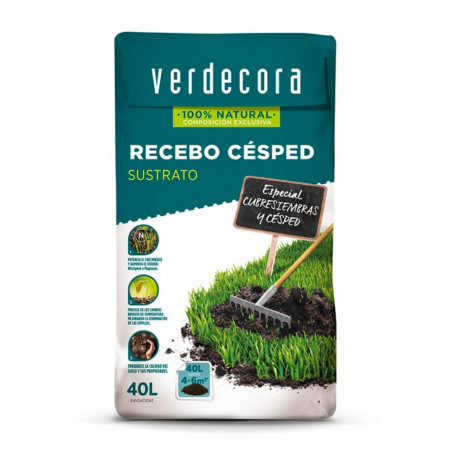 RECEBO CESPED VERDECORA 40 LITROS