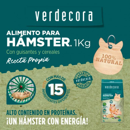 ALIMENTO HAMSTER 1 KILO VERDECORA
