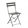 SILLA MERE PLEGABLE GRIS OSCURO