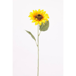 GIRASOL ARTIFICIAL 62CM CON TALLO