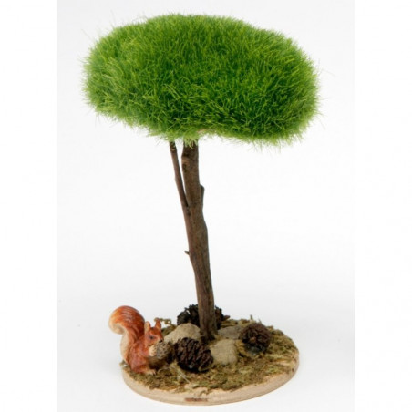 ARBOL COPA ARDILLA 13CM