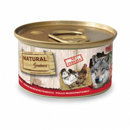 NATURAL GREATNESS MONOPROTEICO POLLO LATA 170GR