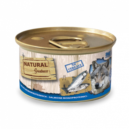 NATURAL GREATNESS MONOPROTEICO SALMÓN LATA 170GR